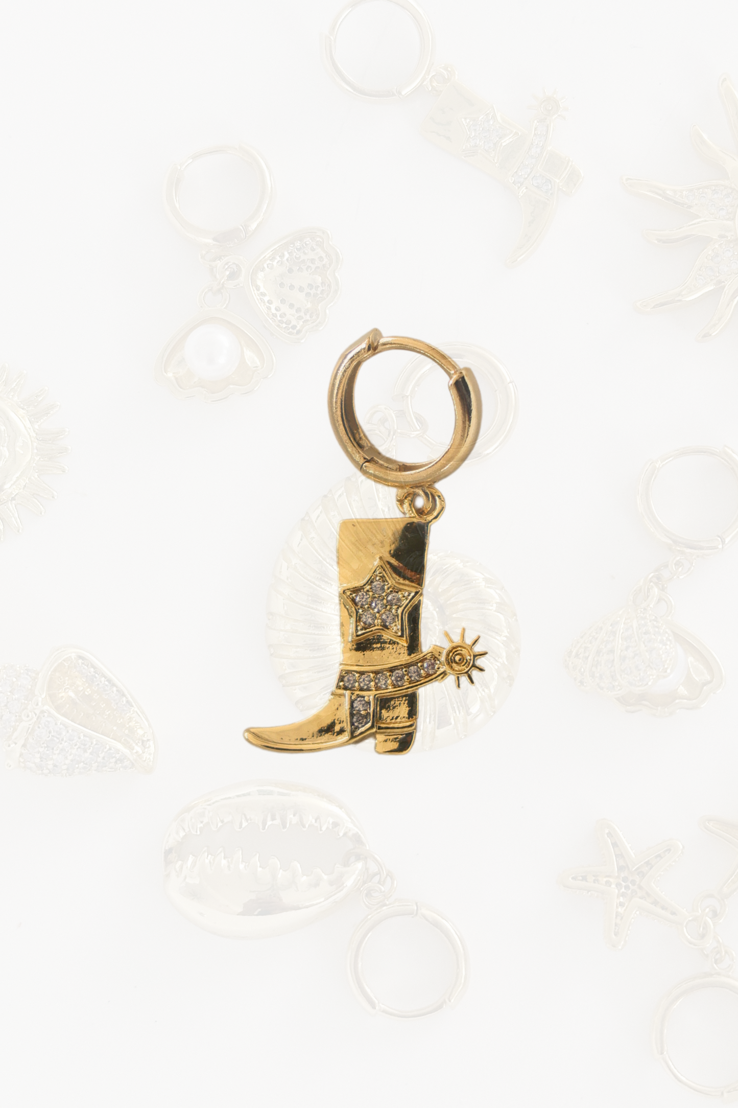 Cowgirl Bikini Charm by Laola, a fun accessory to personalise your swimwear - boots