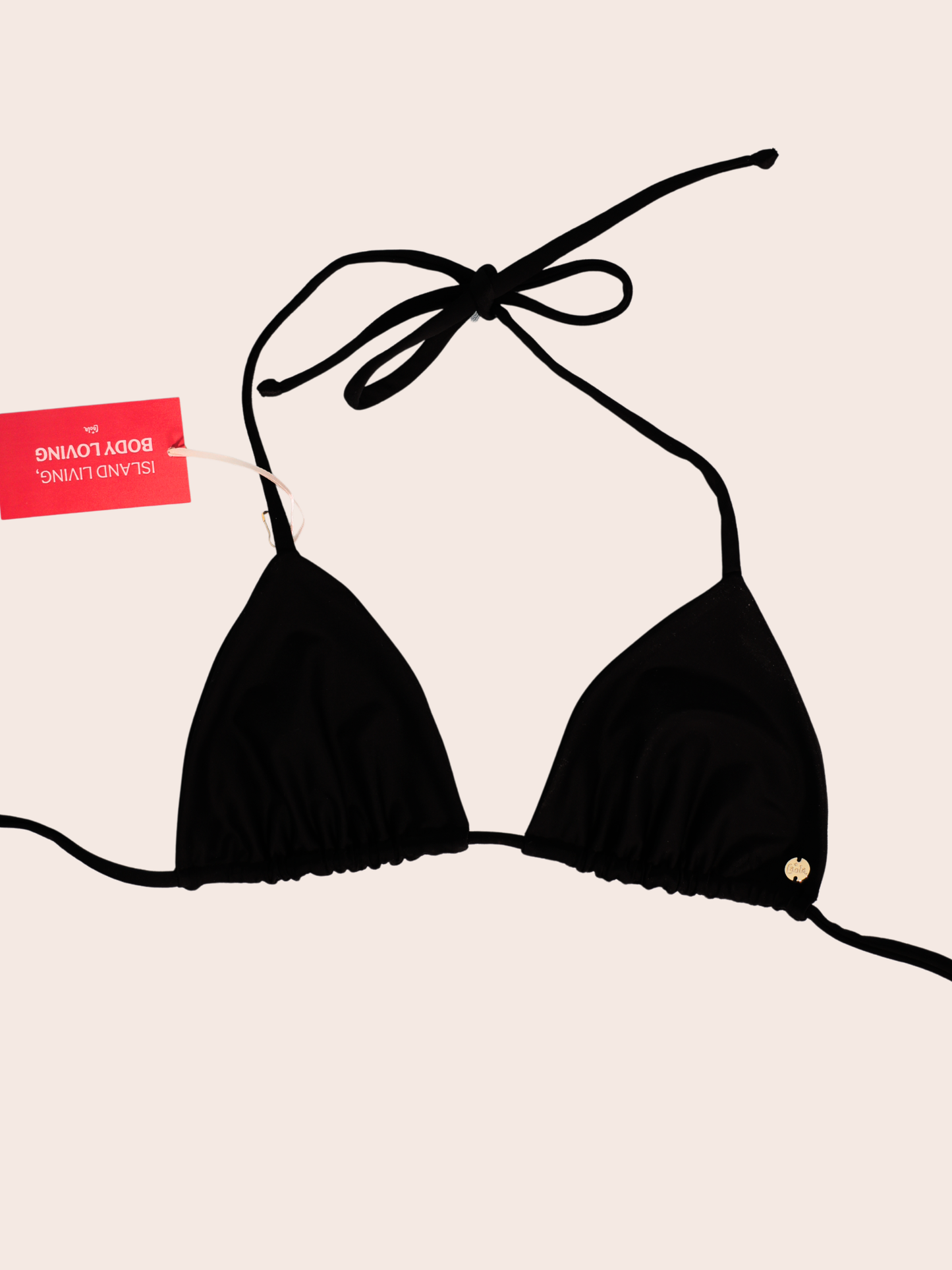 SMALL | Black Triangle Top | Sample Sale