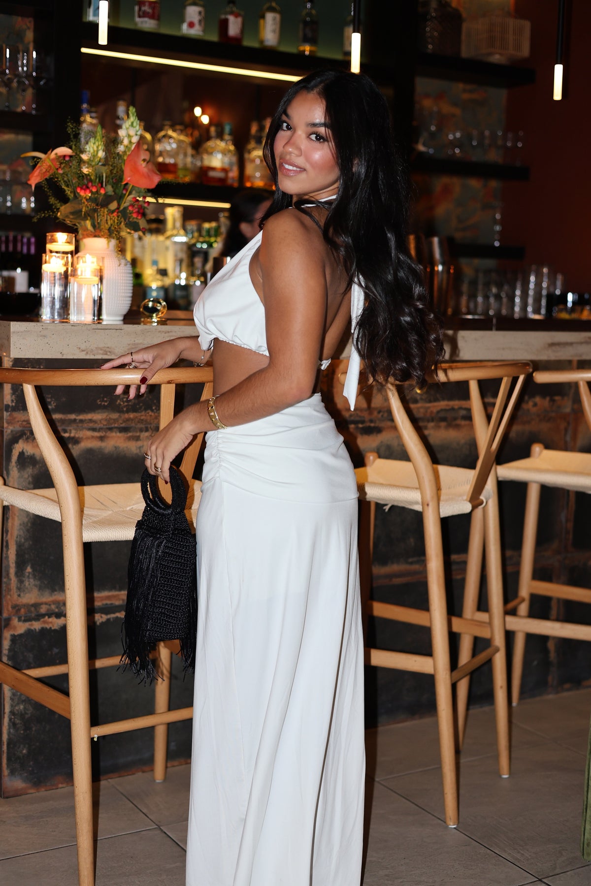 Siena Long Skirt | Ivory