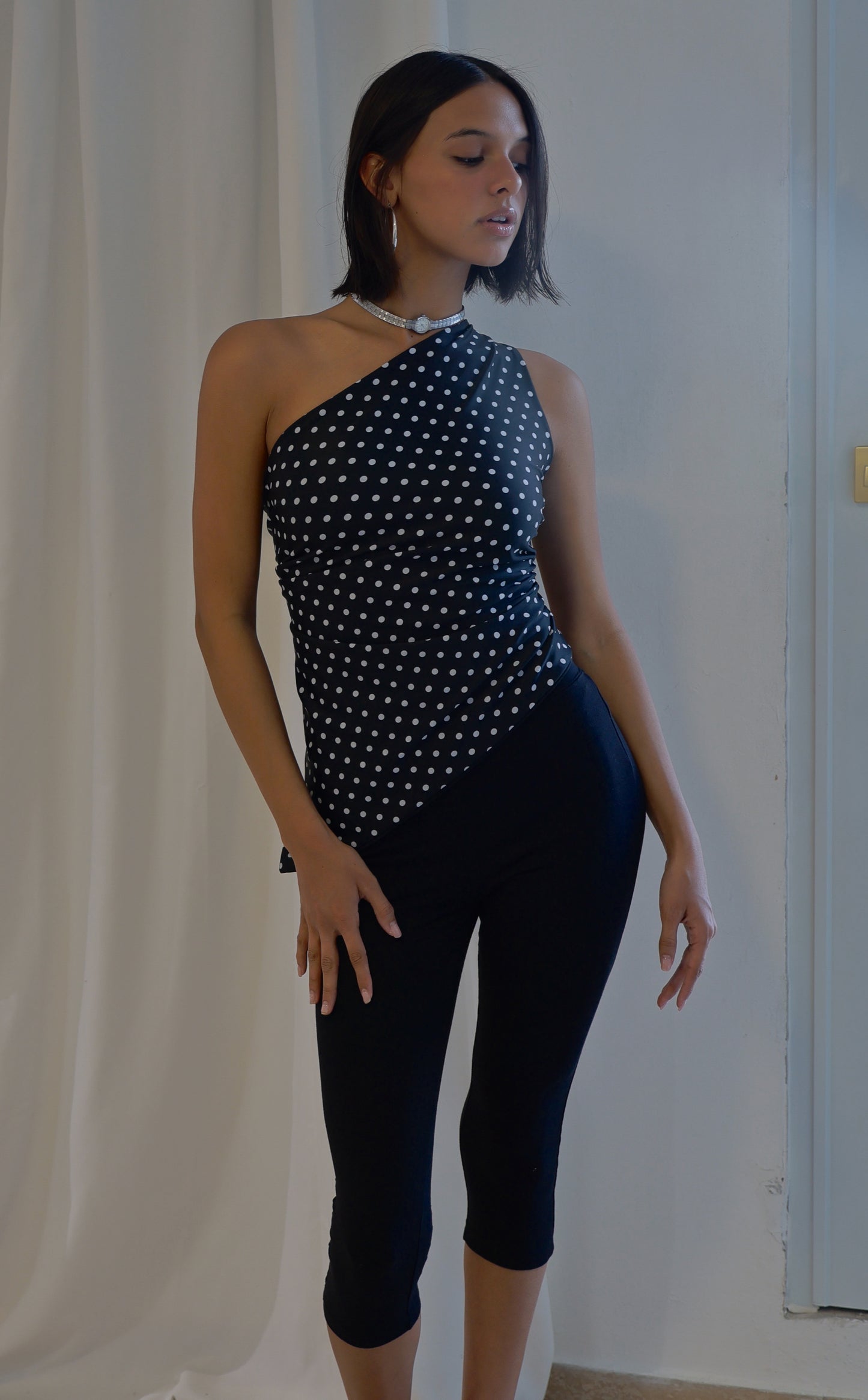 Gigi Top Polka Dot | Reversible
